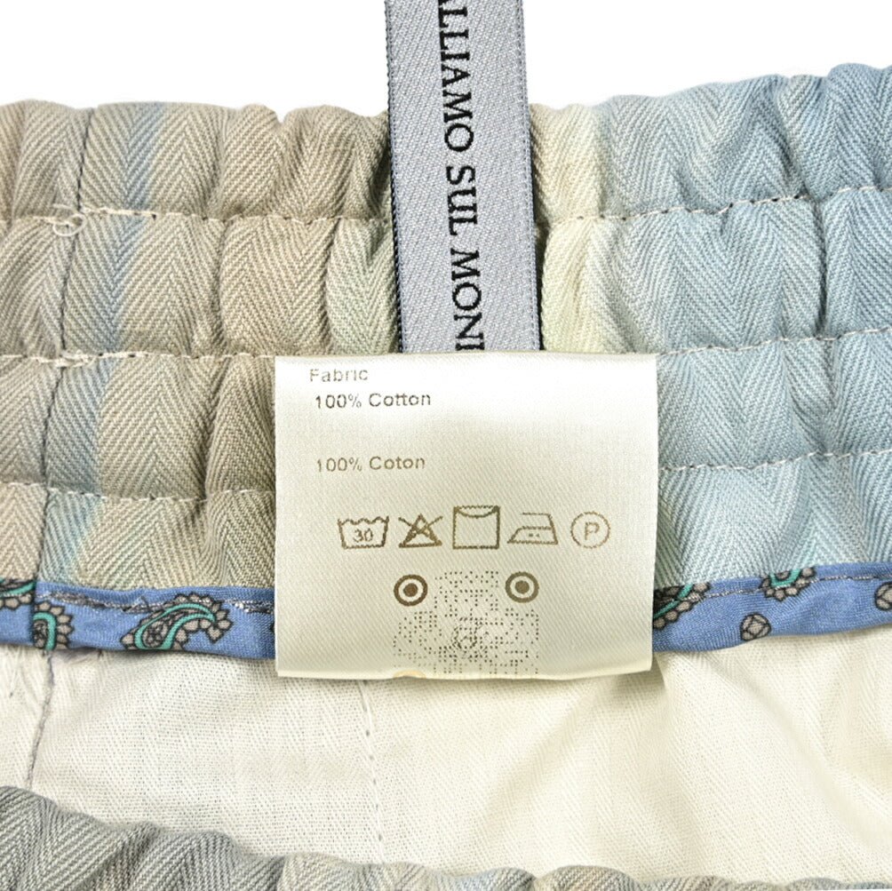 SUMMER SALE｜BERWICH "OVER SHORT" コットン100% ドローコード付きイージーショーツ｜424143 - 46｜GUARDAROBA MILANO OFFICIAL STORE