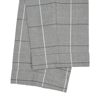 SUMMER SALE｜BERWICH “RETRO 1P” ヴァージンウール100% ワンタックスラックス グレー(matt grey) 52 | GUARDAROBA MILANO OFFICIAL STORE