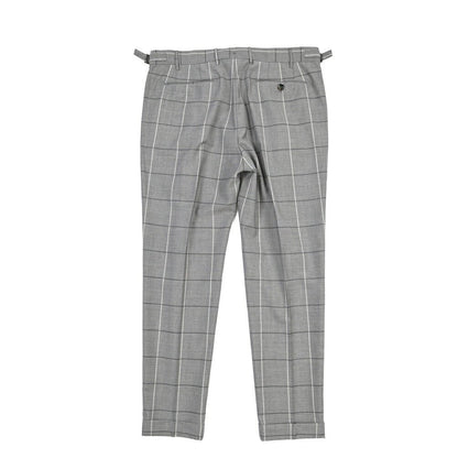 SUMMER SALE｜BERWICH “RETRO 1P” ヴァージンウール100% ワンタックスラックス グレー(matt grey) 52 | GUARDAROBA MILANO OFFICIAL STORE