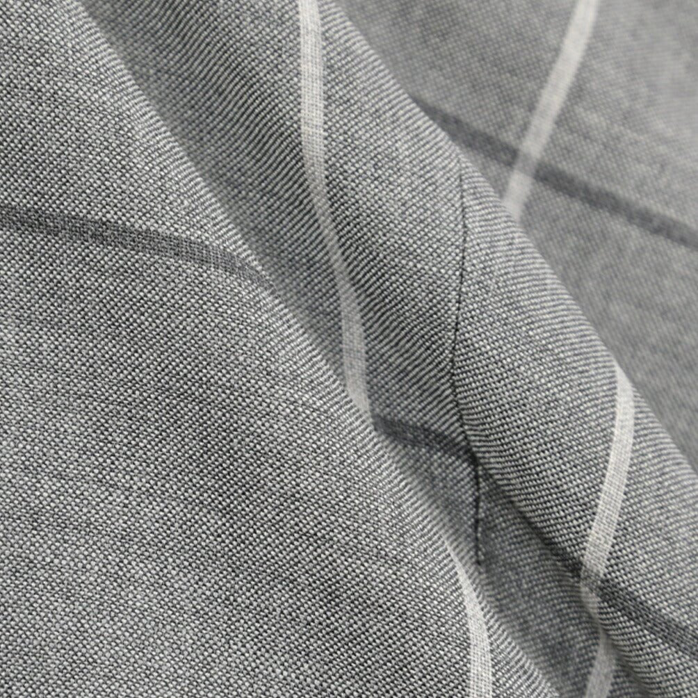 SUMMER SALE｜BERWICH “RETRO 1P” ヴァージンウール100% ワンタックスラックス グレー(matt grey) 52 | GUARDAROBA MILANO OFFICIAL STORE