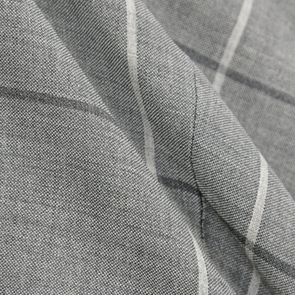 SUMMER SALE｜BERWICH “RETRO 1P” ヴァージンウール100% ワンタックスラックス グレー(matt grey) 52 | GUARDAROBA MILANO OFFICIAL STORE