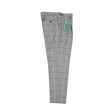 SUMMER SALE｜BERWICH “RETRO 1P” ヴァージンウール100% ワンタックスラックス グレー(matt grey) 52 | GUARDAROBA MILANO OFFICIAL STORE