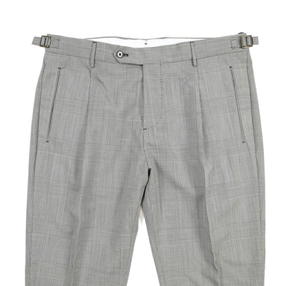 SUMMER SALE｜BERWICH “RETRO 1P” ウール100% ワンタックスラックス / CANONICO製生地 グレー(grey) 52 | GUARDAROBA MILANO OFFICIAL STORE