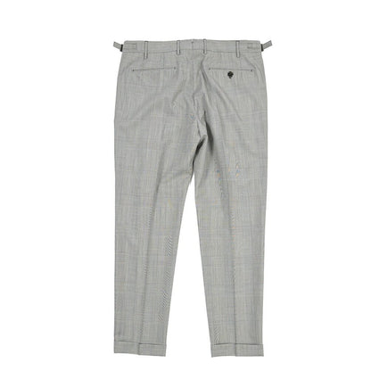 SUMMER SALE｜BERWICH “RETRO 1P” ウール100% ワンタックスラックス / CANONICO製生地 グレー(grey) 52 | GUARDAROBA MILANO OFFICIAL STORE
