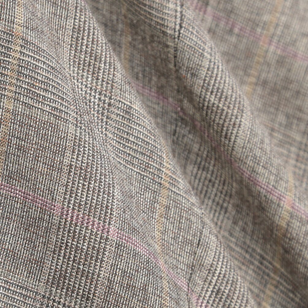 SUMMER SALE｜BERWICH “RETRO ELAX” コットン混ウール ワンタックパンツ ブラウン(brown) 50 | GUARDAROBA MILANO OFFICIAL STORE