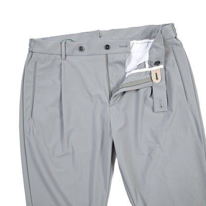 SUMMER SALE｜BERWICH “RETRO ELAX” ストレッチナイロン ワンタックイージーパンツ グレー(grey) 52 | GUARDAROBA MILANO OFFICIAL STORE