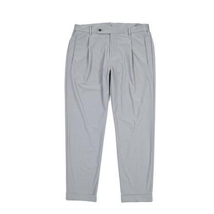 SUMMER SALE｜BERWICH “RETRO ELAX” ストレッチナイロン ワンタックイージーパンツ グレー(grey) 52 | GUARDAROBA MILANO OFFICIAL STORE