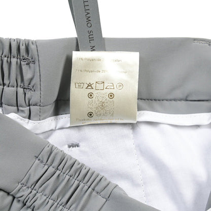 SUMMER SALE｜BERWICH “RETRO ELAX” ストレッチナイロン ワンタックイージーパンツ グレー(grey) 52 | GUARDAROBA MILANO OFFICIAL STORE