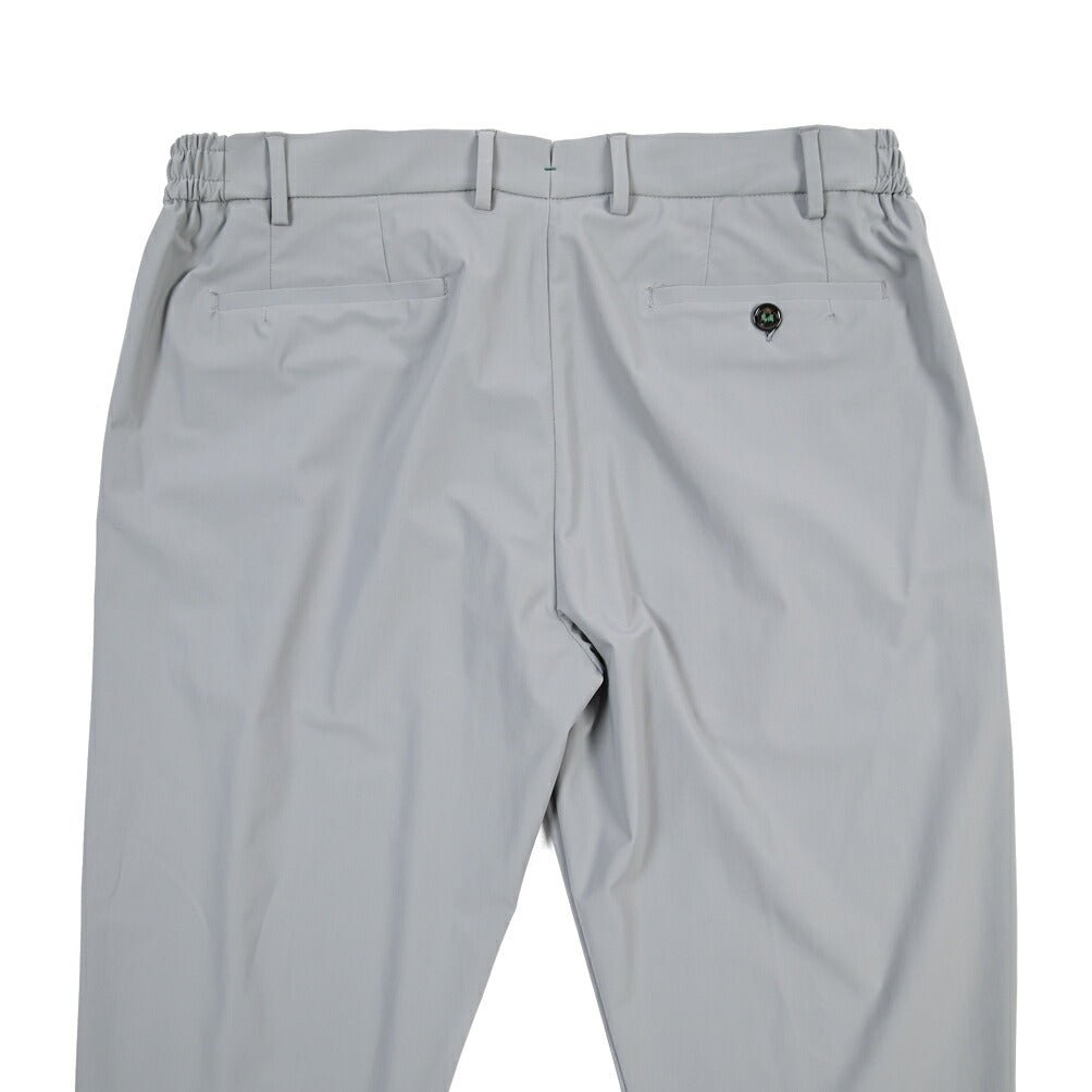 SUMMER SALE｜BERWICH “RETRO ELAX” ストレッチナイロン ワンタックイージーパンツ グレー(grey) 52 | GUARDAROBA MILANO OFFICIAL STORE