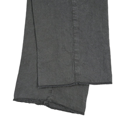SUMMER SALE｜BERWICH “RETRO ELAX-GD” リヨセル混リネン ワンタックスラックス ブラック(nero999) 48 | GUARDAROBA MILANO OFFICIAL STORE