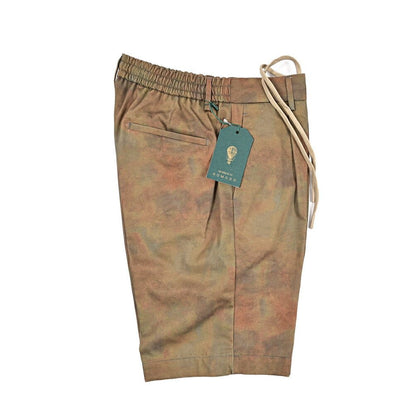 SUMMER SALE｜BERWICH "SPIAGGIA 1P SHORT" コットン100% ドローコード付きワンタックバミューダショーツ｜424045 - 46｜GUARDAROBA MILANO OFFICIAL STORE