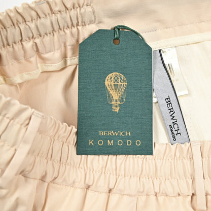 SUMMER SALE｜BERWICH "SPIAGGIA 1P SHORT" コットンナイロン ドローコード付きストレッチイージーショーツ｜424169 - 48｜GUARDAROBA MILANO OFFICIAL STORE