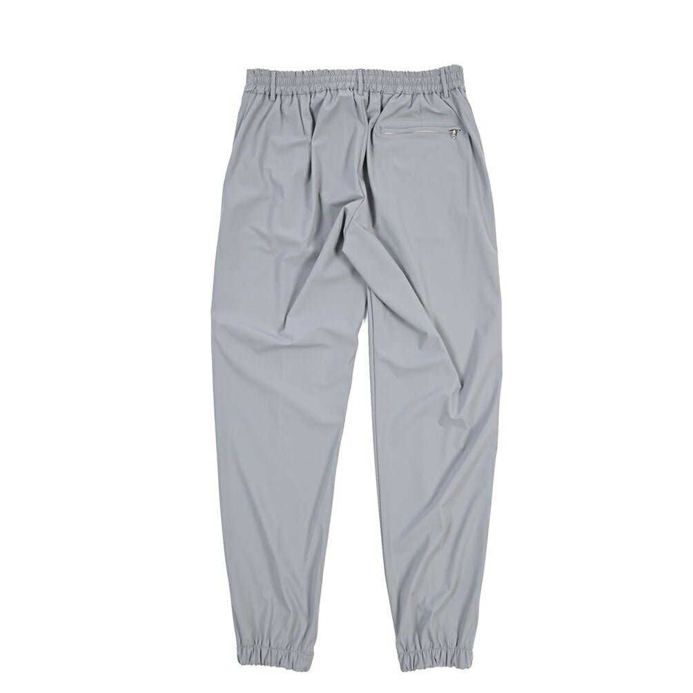 SUMMER SALE｜BERWICH “SPIAGGIA 1P TECH” ストレッチナイロン ワンタックイージーパンツ グレー(grey) 50 | GUARDAROBA MILANO OFFICIAL STORE