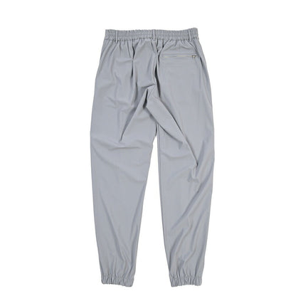 SUMMER SALE｜BERWICH “SPIAGGIA 1P TECH” ストレッチナイロン ワンタックイージーパンツ グレー(grey) 50 | GUARDAROBA MILANO OFFICIAL STORE