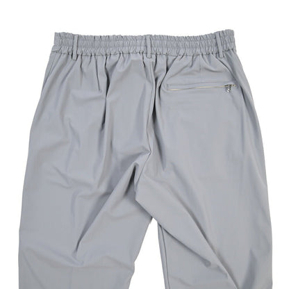 SUMMER SALE｜BERWICH “SPIAGGIA 1P TECH” ストレッチナイロン ワンタックイージーパンツ グレー(grey) 50 | GUARDAROBA MILANO OFFICIAL STORE