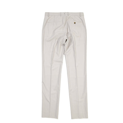 SUMMER SALE｜BERWICH “VULCANO 23” ウール100% ノータックスラックス / CANONICO製生地 グレー(stone) 48 | GUARDAROBA MILANO OFFICIAL STORE