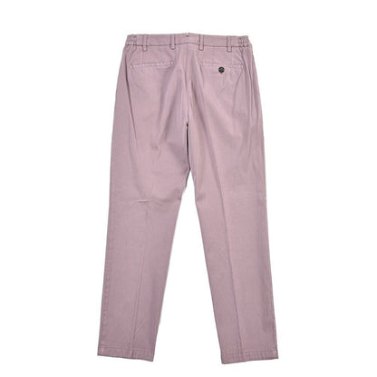 SUMMER SALE｜BERWICH “XRETRO-GD” リヨセル混コットン ワンタックパンツ パープル(cipolla502) 48 | GUARDAROBA MILANO OFFICIAL STORE
