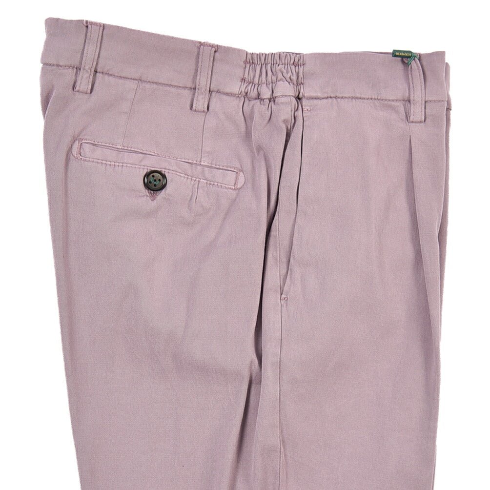 SUMMER SALE｜BERWICH “XRETRO-GD” リヨセル混コットン ワンタックパンツ パープル(cipolla502) 48 | GUARDAROBA MILANO OFFICIAL STORE