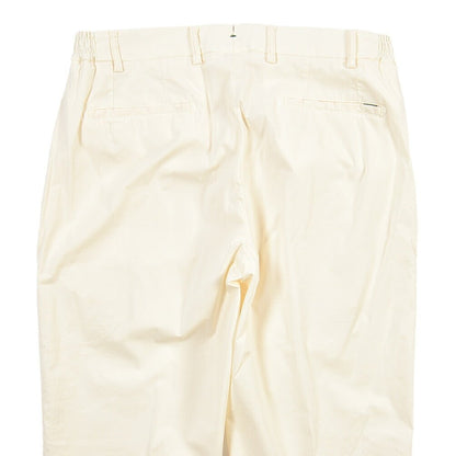 SUMMER SALE｜BERWICH “XRETRO-GD” リヨセル混コットン ワンタックパンツ オフホワイト(ecru275) 50 | GUARDAROBA MILANO OFFICIAL STORE