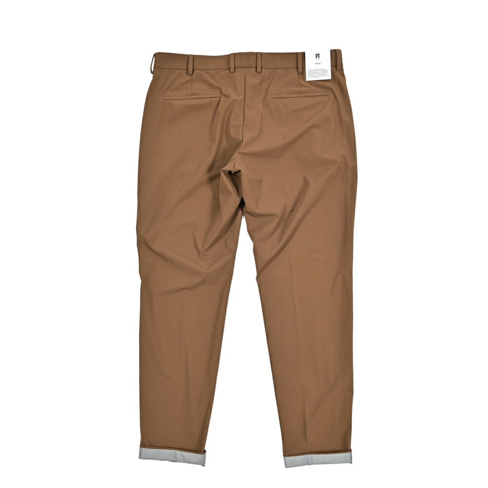 SUMMER SALE｜PT TORINO Active "EPSILON" 軽量ストレッチナイロン ノータックテーパードパンツ (反射板付き)｜423942 - 52｜GUARDAROBA MILANO OFFICIAL STORE