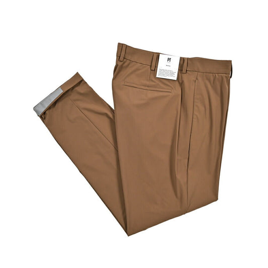 SUMMER SALE｜PT TORINO Active "EPSILON" 軽量ストレッチナイロン ノータックテーパードパンツ (反射板付き)｜423942 - 52｜GUARDAROBA MILANO OFFICIAL STORE