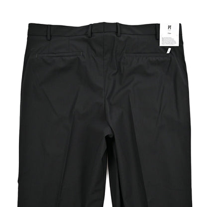 SUMMER SALE｜PT TORINO Edge "DICIANNOVE" ストレッチウール ツータックストレートスラックス｜423965 - 50｜GUARDAROBA MILANO OFFICIAL STORE
