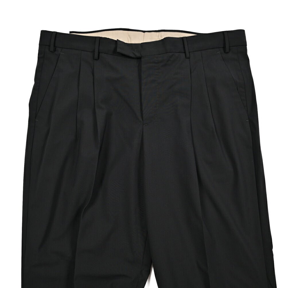 SUMMER SALE｜PT TORINO Edge "DICIANNOVE" ストレッチウール ツータックストレートスラックス｜423965 - 50｜GUARDAROBA MILANO OFFICIAL STORE