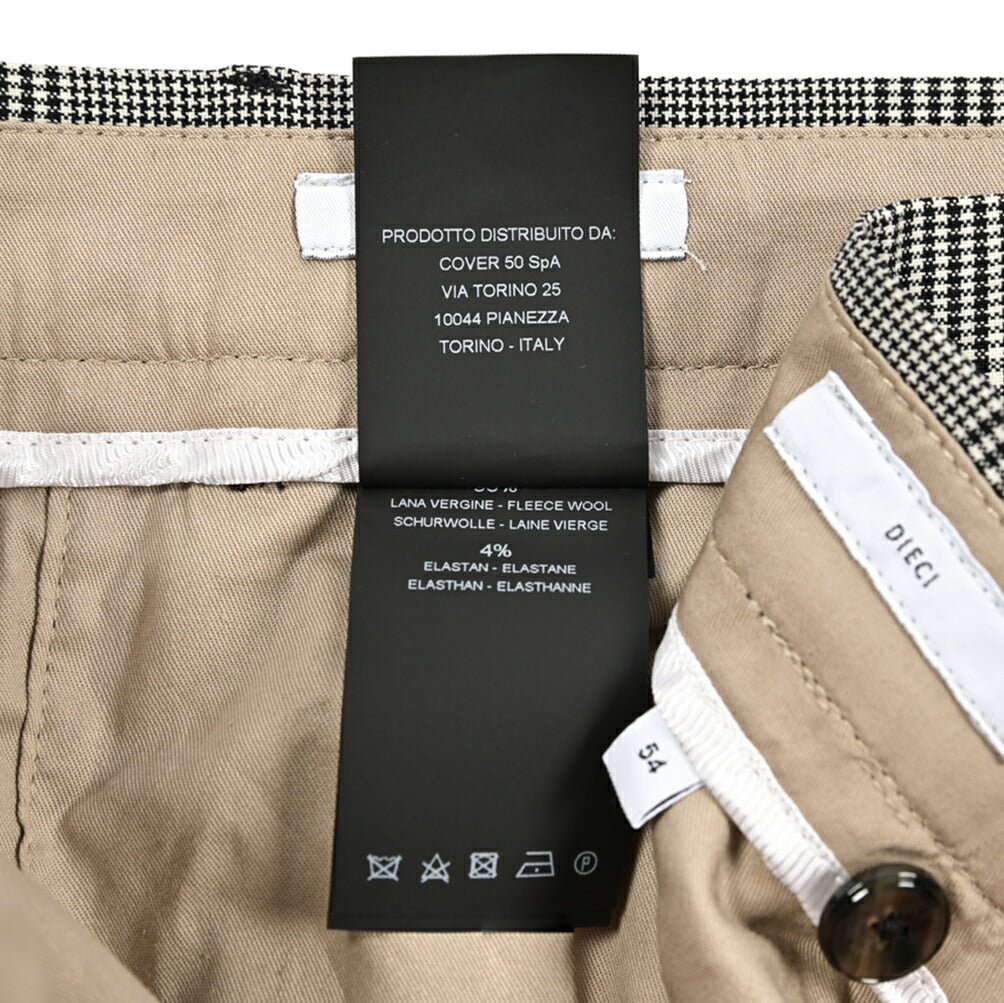 SUMMER SALE｜PT TORINO Edge "DIECI" ストレッチウール スリムテーパードパンツ｜423134｜GUARDAROBA MILANO OFFICIAL STORE