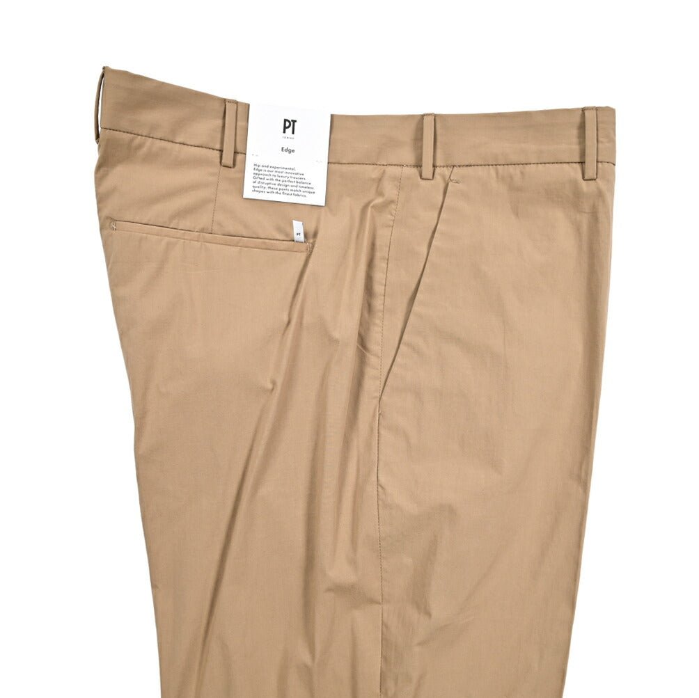 SUMMER SALE｜PT TORINO Edge "REBEL FIT" ストレッチコットン ノータックリラックステーパードパンツ｜423202｜GUARDAROBA MILANO OFFICIAL STORE