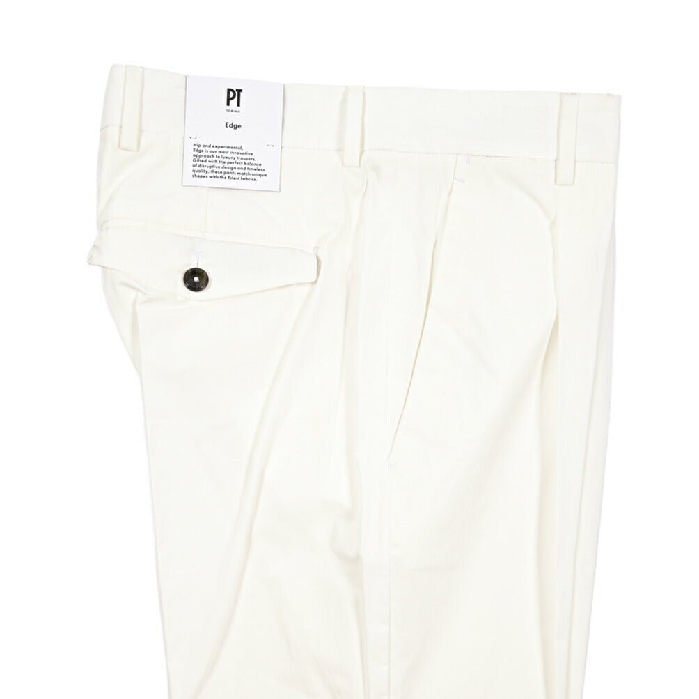 SUMMER SALE｜PT TORINO Edge "REBEL FIT" ストレッチコットン リラックステーパードパンツ｜423301 - 44｜GUARDAROBA MILANO OFFICIAL STORE