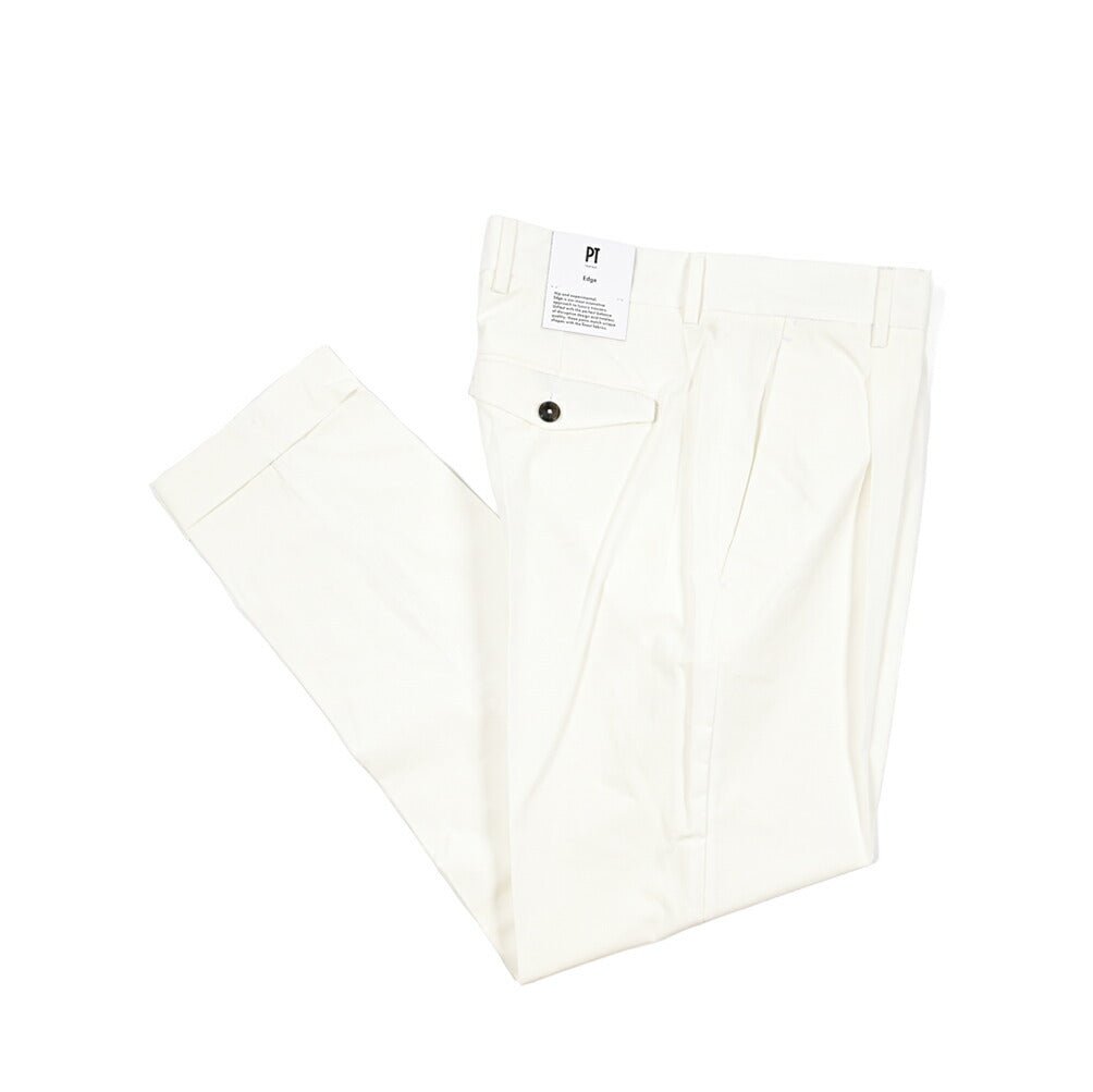 SUMMER SALE｜PT TORINO Edge "REBEL FIT" ストレッチコットン リラックステーパードパンツ｜423301 - 44｜GUARDAROBA MILANO OFFICIAL STORE