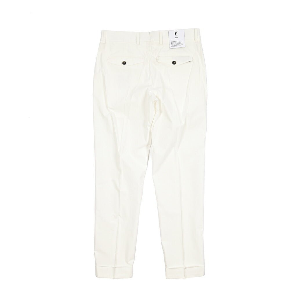 SUMMER SALE｜PT TORINO Edge "REBEL FIT" ストレッチコットン リラックステーパードパンツ｜423301 - 44｜GUARDAROBA MILANO OFFICIAL STORE