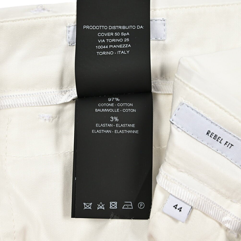 SUMMER SALE｜PT TORINO Edge "REBEL FIT" ストレッチコットン リラックステーパードパンツ｜423301 - 44｜GUARDAROBA MILANO OFFICIAL STORE