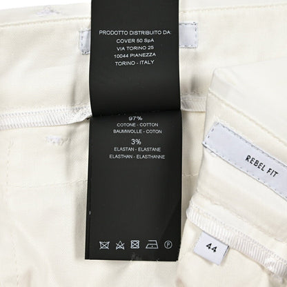SUMMER SALE｜PT TORINO Edge "REBEL FIT" ストレッチコットン リラックステーパードパンツ｜423301 - 44｜GUARDAROBA MILANO OFFICIAL STORE