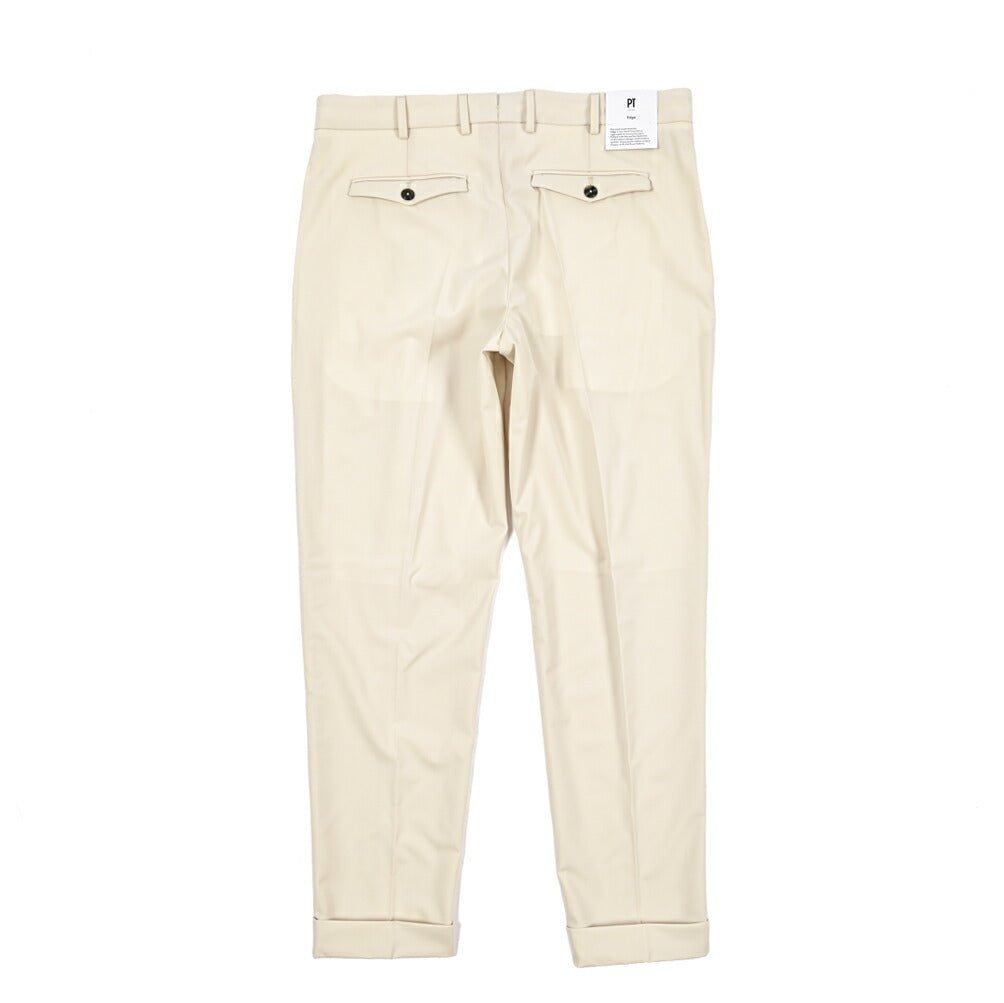 SUMMER SALE｜PT TORINO Edge "REBEL FIT" ストレッチウール リラックステーパードスラックス｜423314 - 46｜GUARDAROBA MILANO OFFICIAL STORE