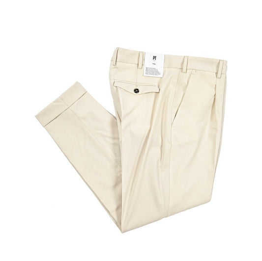 SUMMER SALE｜PT TORINO Edge "REBEL FIT" ストレッチウール リラックステーパードスラックス｜423314 - 46｜GUARDAROBA MILANO OFFICIAL STORE