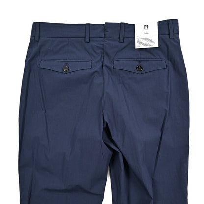 SUMMER SALE｜PT TORINO Edge "REBEL FIT" ストレッチコットン ワンタックリラックステーパードパンツ｜423955｜GUARDAROBA MILANO OFFICIAL STORE