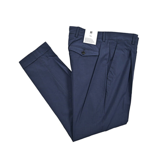 SUMMER SALE｜PT TORINO Edge "REBEL FIT" ストレッチコットン ワンタックリラックステーパードパンツ｜423955｜GUARDAROBA MILANO OFFICIAL STORE