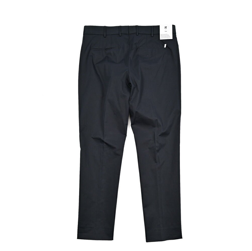 SUMMER SALE｜PT TORINO Edge "UNDICI" ストレッチコットン ワンタックリラックステーパードパンツ｜423933 - 50｜GUARDAROBA MILANO OFFICIAL STORE
