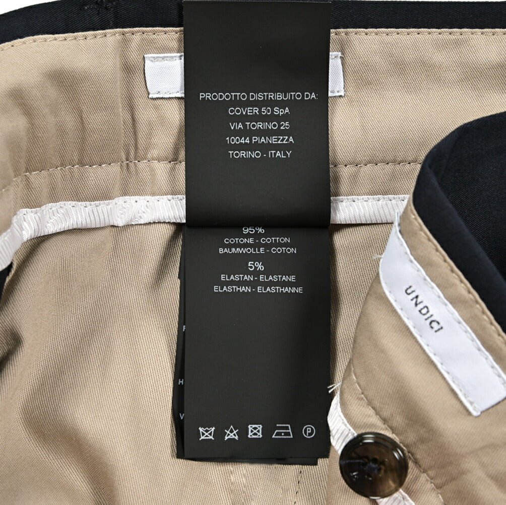 SUMMER SALE｜PT TORINO Edge "UNDICI" ストレッチコットン ワンタックリラックステーパードパンツ｜423933 - 50｜GUARDAROBA MILANO OFFICIAL STORE