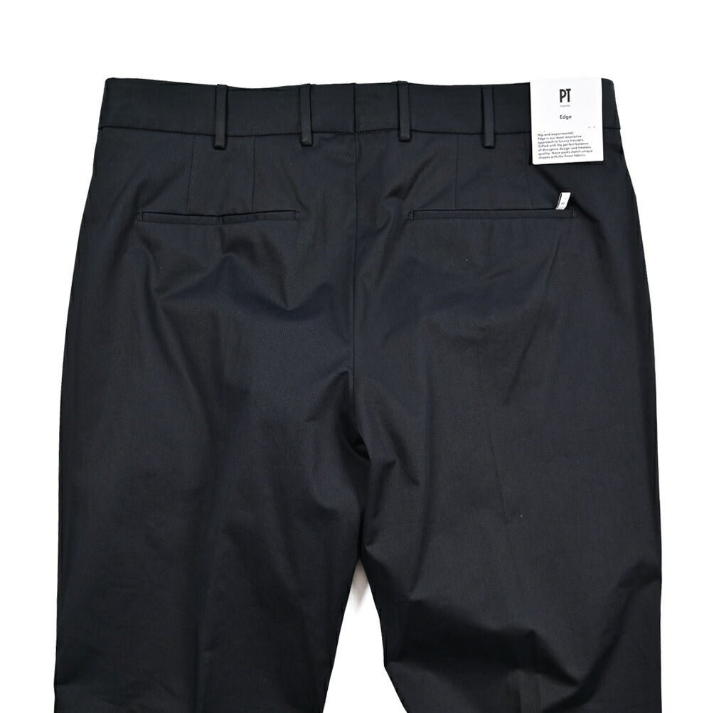 SUMMER SALE｜PT TORINO Edge "UNDICI" ストレッチコットン ワンタックリラックステーパードパンツ｜423933 - 50｜GUARDAROBA MILANO OFFICIAL STORE