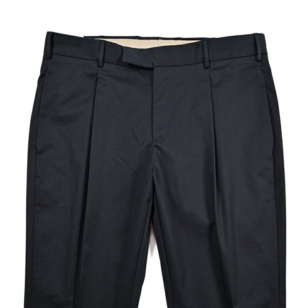 SUMMER SALE｜PT TORINO Edge "UNDICI" ストレッチコットン ワンタックリラックステーパードパンツ｜423933 - 50｜GUARDAROBA MILANO OFFICIAL STORE