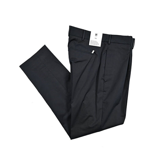 SUMMER SALE｜PT TORINO Edge "UNDICI" ストレッチコットン ワンタックリラックステーパードパンツ｜423933 - 50｜GUARDAROBA MILANO OFFICIAL STORE