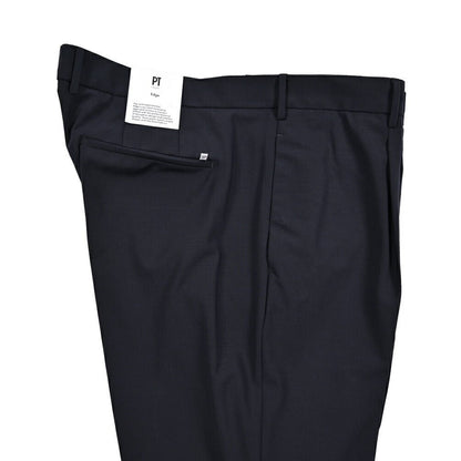 SUMMER SALE｜PT TORINO Edge "UNDICI" ストレッチウール ワンタックリラックステーパードパンツ｜423939｜GUARDAROBA MILANO OFFICIAL STORE