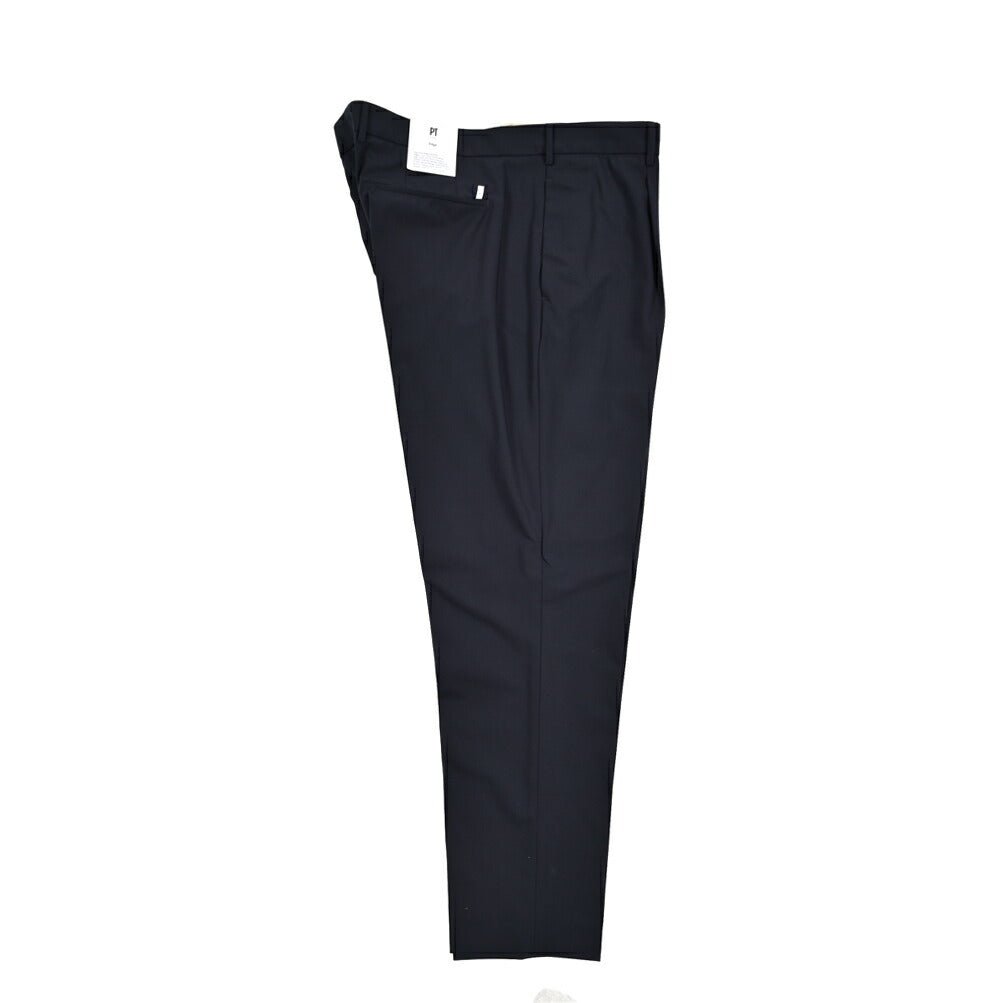 SUMMER SALE｜PT TORINO Edge "UNDICI" ストレッチウール ワンタックリラックステーパードパンツ｜423940｜GUARDAROBA MILANO OFFICIAL STORE