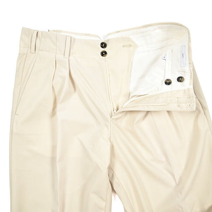 SUMMER SALE｜PT TORINO Edge "VENTI" ストレッチウール ツータックワイドスラックス｜423280 - 48｜GUARDAROBA MILANO OFFICIAL STORE