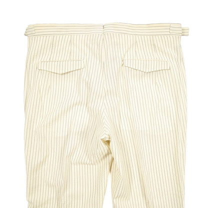 SUMMER SALE｜PT TORINO "MASTER FIT" シアサッカーウール ツータックベルトレススラックス｜423325｜GUARDAROBA MILANO OFFICIAL STORE