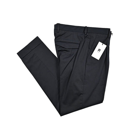 SUMMER SALE｜PT TORINO "MASTER FIT" ストレッチコットン ワンタックテーパードパンツ｜423952｜GUARDAROBA MILANO OFFICIAL STORE