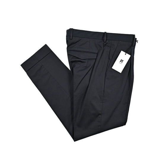 SUMMER SALE｜PT TORINO "MASTER FIT" ストレッチコットン ワンタックテーパードパンツ｜423952｜GUARDAROBA MILANO OFFICIAL STORE