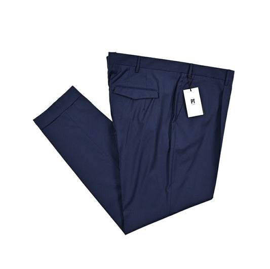 SUMMER SALE｜PT TORINO "MASTER FIT" ストレッチウール ワンタックテーパードスラックス｜423972｜GUARDAROBA MILANO OFFICIAL STORE